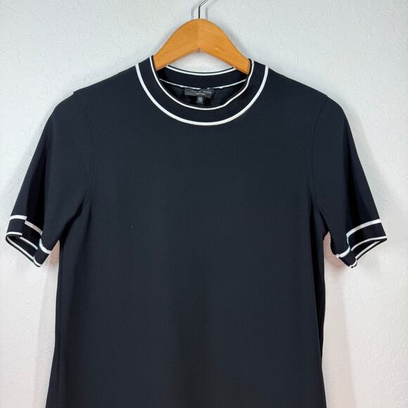 Women's Rag & Bone Pullover Black Shift Dress Size XS Tall Petite - Picture 3 of 9